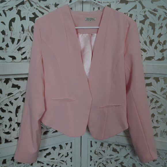 Space Girlz Jackets & Blazers - Space Girlz | Open pink blazer